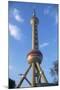 Pearl Tower, Pudong, Shanghai, China-Dallas and John Heaton-Mounted Photographic Print