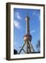 Pearl Tower, Pudong, Shanghai, China-Dallas and John Heaton-Framed Photographic Print