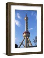 Pearl Tower, Pudong, Shanghai, China-Dallas and John Heaton-Framed Photographic Print