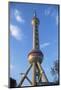 Pearl Tower, Pudong, Shanghai, China-Dallas and John Heaton-Mounted Photographic Print