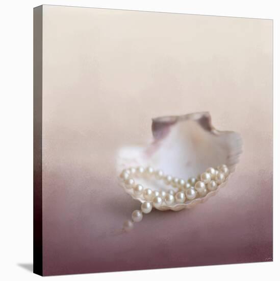 Pearls on a Shell-Jai Johnson-Stretched Canvas