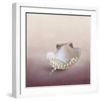 Pearls on a Shell-Jai Johnson-Framed Giclee Print