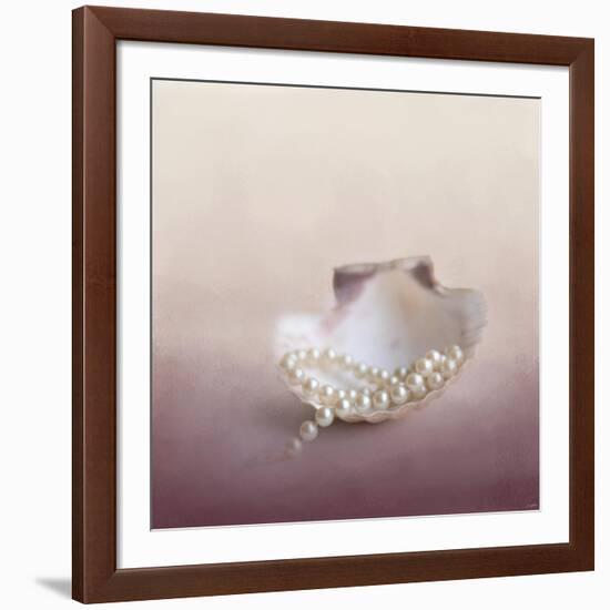 Pearls on a Shell-Jai Johnson-Framed Giclee Print