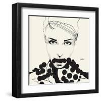 Pearls-Manuel Rebollo-Framed Art Print