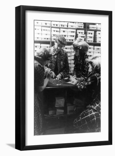 Pearly Kings Shopping-null-Framed Photographic Print