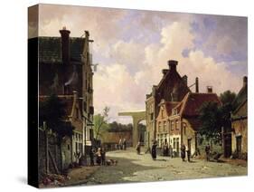 Pearn Street, Amsterdam-Adrianus Eversen-Stretched Canvas