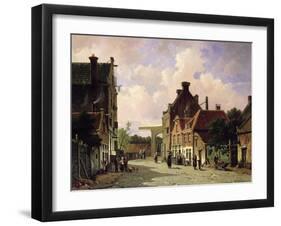 Pearn Street, Amsterdam-Adrianus Eversen-Framed Giclee Print