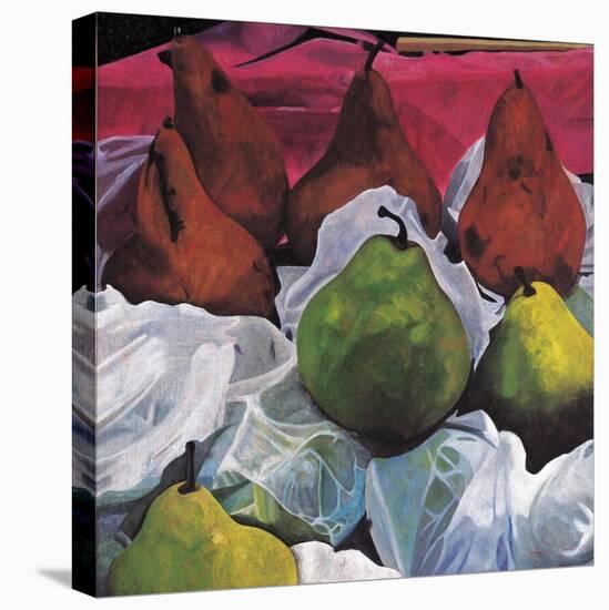 Pears, 2002-Pedro Diego Alvarado-Stretched Canvas