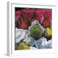 Pears, 2002-Pedro Diego Alvarado-Framed Giclee Print