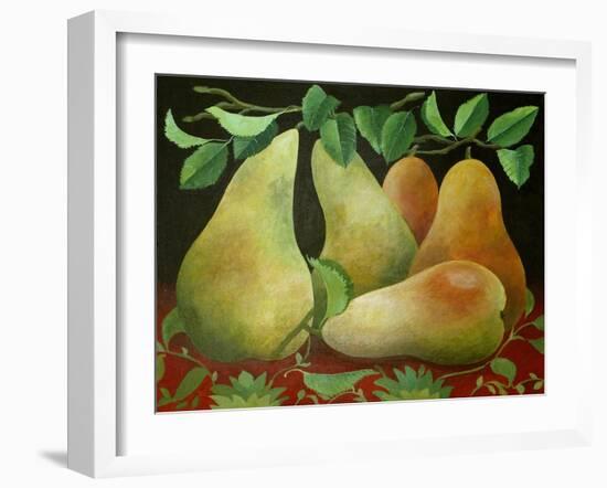 Pears, 2014-Jennifer Abbott-Framed Giclee Print