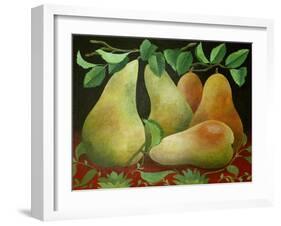 Pears, 2014-Jennifer Abbott-Framed Giclee Print