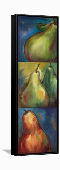 Pears 3 in 1 I-Patricia Pinto-Framed Stretched Canvas