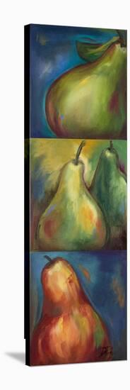 Pears 3 in 1 I-Patricia Pinto-Stretched Canvas