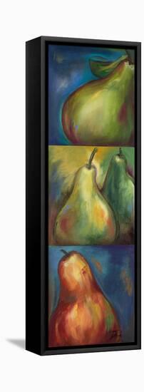 Pears 3 in 1 I-Patricia Pinto-Framed Stretched Canvas