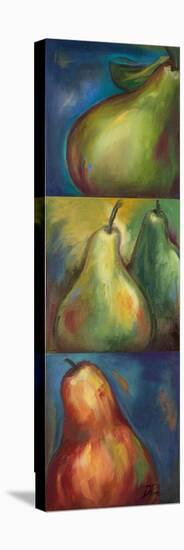 Pears 3 in 1 I-Patricia Pinto-Stretched Canvas