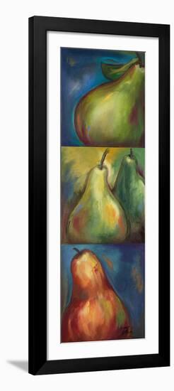 Pears 3 in 1 I-Patricia Pinto-Framed Art Print