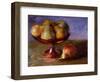 Pears and Copper Dish-Pam Ingalls-Framed Giclee Print