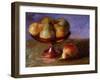 Pears and Copper Dish-Pam Ingalls-Framed Giclee Print