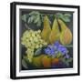 Pears and Grapes-Jennifer Abbott-Framed Giclee Print