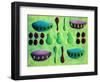 Pears and Plums, 2003-Julie Nicholls-Framed Giclee Print
