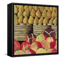 Pears and Pomegranates, 1999-Pedro Diego Alvarado-Framed Stretched Canvas