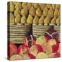 Pears and Pomegranates, 1999-Pedro Diego Alvarado-Stretched Canvas