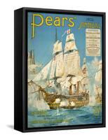 Pears, Annual Cover, UK, 1905-null-Framed Stretched Canvas