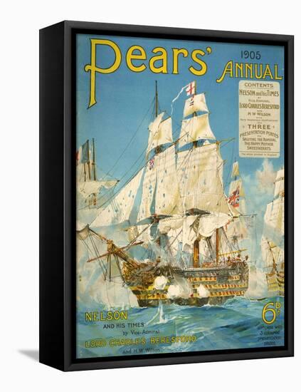 Pears, Annual Cover, UK, 1905-null-Framed Stretched Canvas