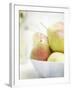 Pears in a Bowl Still Life-Steve Lupton-Framed Photographic Print