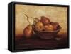 Pears in Bowl-unknown Sibley-Framed Stretched Canvas