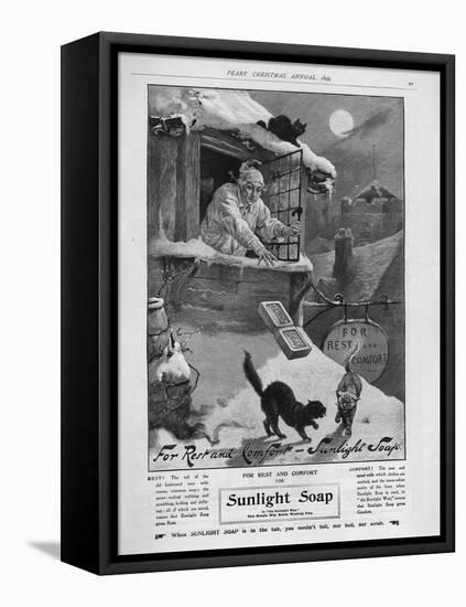 Pears, Magazine Advertisement, UK, 1899-null-Framed Stretched Canvas