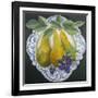 Pears on a Plate-Jennifer Abbott-Framed Giclee Print