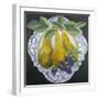 Pears on a Plate-Jennifer Abbott-Framed Giclee Print