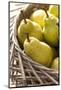 Pears, Ripe, Harvest, Basket-Nikky Maier-Mounted Photographic Print