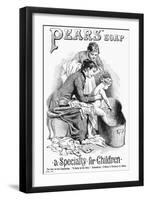 Pears' Soap Ad, 1887-null-Framed Giclee Print