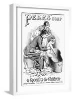 Pears' Soap Ad, 1887-null-Framed Giclee Print