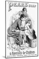 Pears' Soap Ad, 1887-null-Mounted Giclee Print