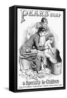 Pears' Soap Ad, 1887-null-Framed Stretched Canvas