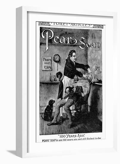 Pears' Soap Ad, 1888-null-Framed Giclee Print