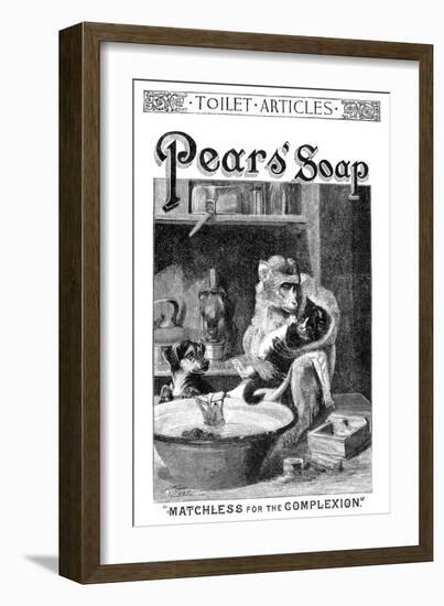 Pears' Soap Ad, 1888-null-Framed Giclee Print