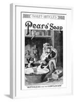 Pears' Soap Ad, 1888-null-Framed Giclee Print