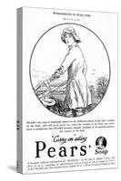 Pears' Soap Advertisement, Land Girl, 1918-null-Stretched Canvas