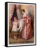 Pears Soap Advertisement. Matchless for the Complexion-null-Framed Stretched Canvas