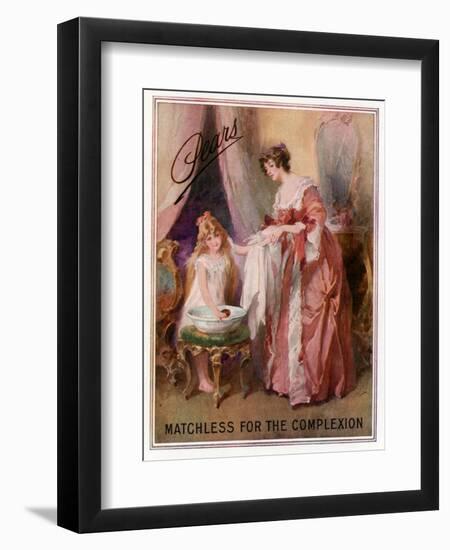 Pears Soap Advertisement. Matchless for the Complexion-null-Framed Giclee Print
