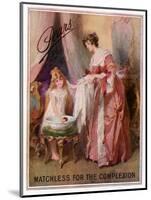 Pears Soap Advertisement. Matchless for the Complexion-null-Mounted Giclee Print