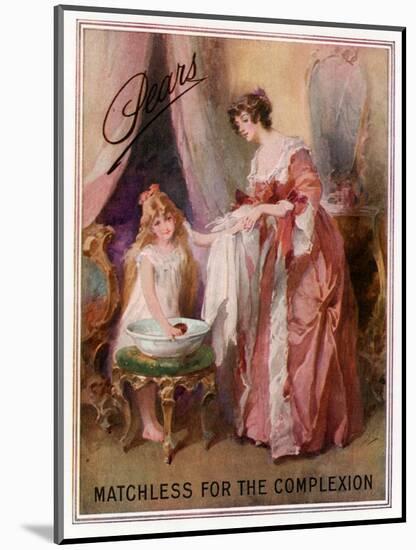 Pears Soap Advertisement. Matchless for the Complexion-null-Mounted Giclee Print