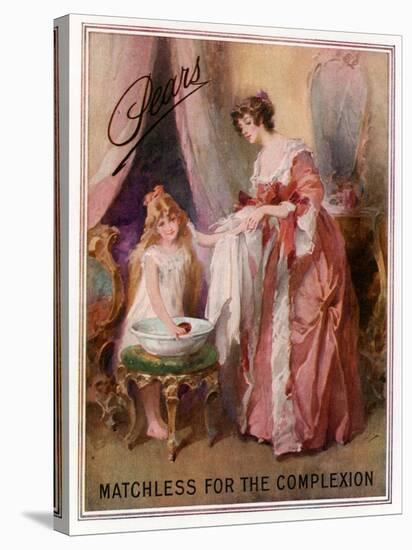 Pears Soap Advertisement. Matchless for the Complexion-null-Stretched Canvas