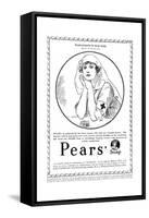 Pears' Soap Advertisement, Red Cross Nurse, WW1-null-Framed Stretched Canvas