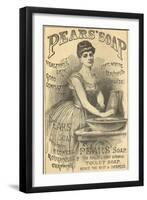 Pears Soap Washbowl-null-Framed Giclee Print