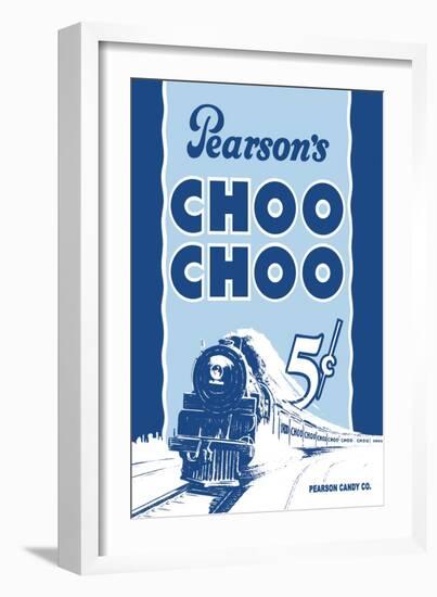 Pearson's Choo Choo-null-Framed Art Print